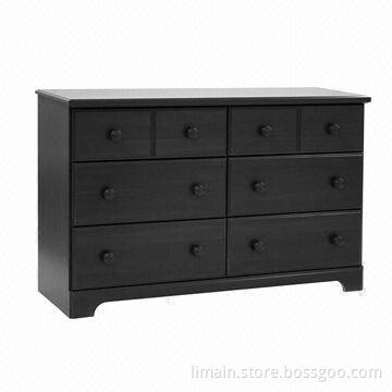 Bedroom Dresser, Smart Glide Drawer Slides Feature Stops and Built-in Dampers